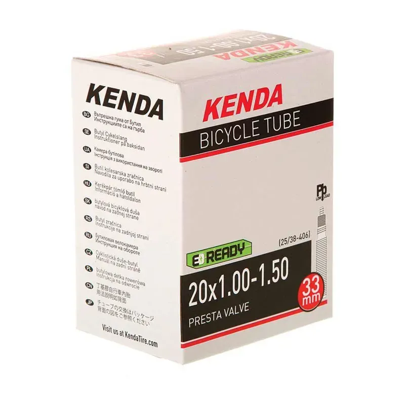 Kenda Removable Core Presta Valve Inner Tube - 48mm 26-inch 3.50-4.50