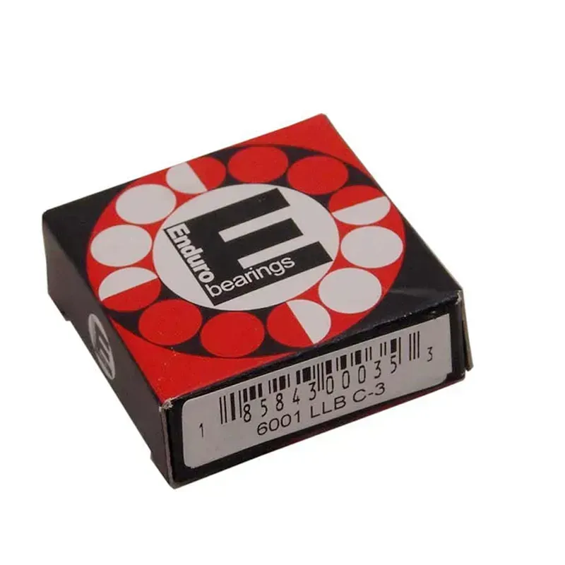 Enduro Abec 3 Sealed Cartridge Bearing - 6001 2RS 12x28x8mm-1