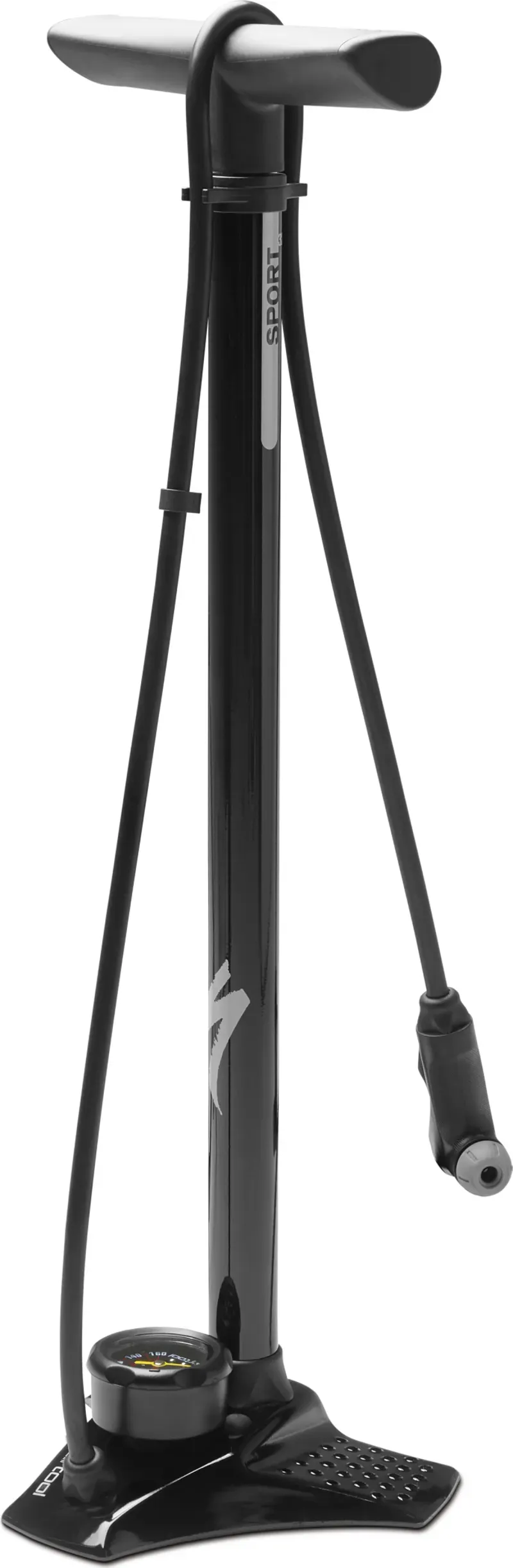 2019 Specialized Air Tool Sport SwitchHitter II Floor Pump in Black