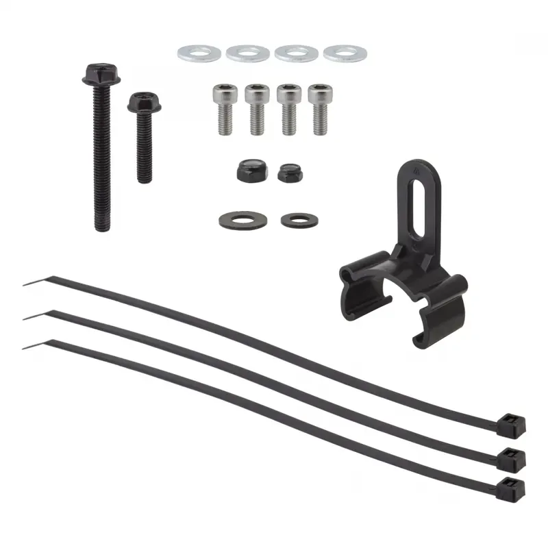 Planet Bike 35mm Hardware Kits for Hardcore Fenders in Black