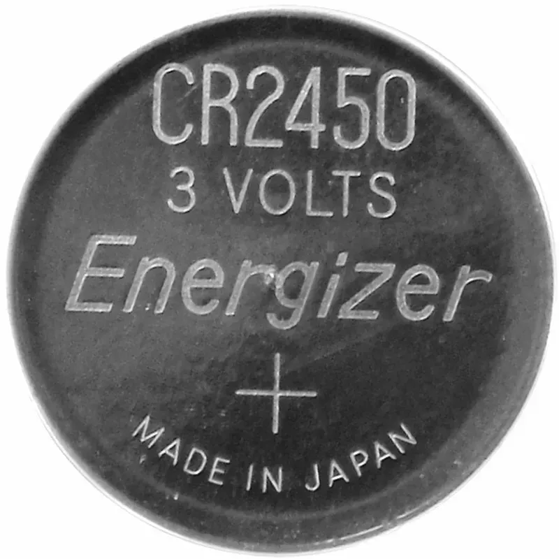 Energizer CR-2450 3-volt Lithium Coin Battery - Sold Individually