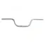 Sunlite 5-inch Rise 25.4mm Alloy Mountain Bike Handlebar in Silver