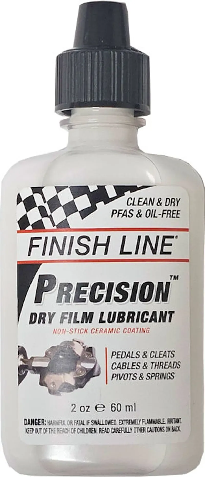 Finish Line PD002 2oz Precision Dry Film Drip Lubricant in White