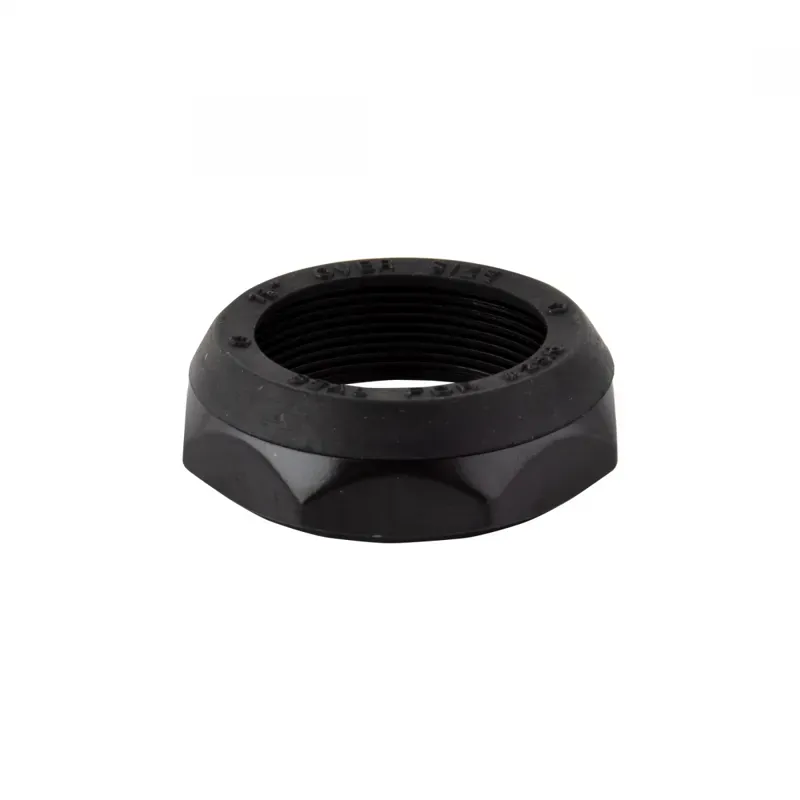 Origin8 Threaded 1-1/8in Lock Nuts in Black