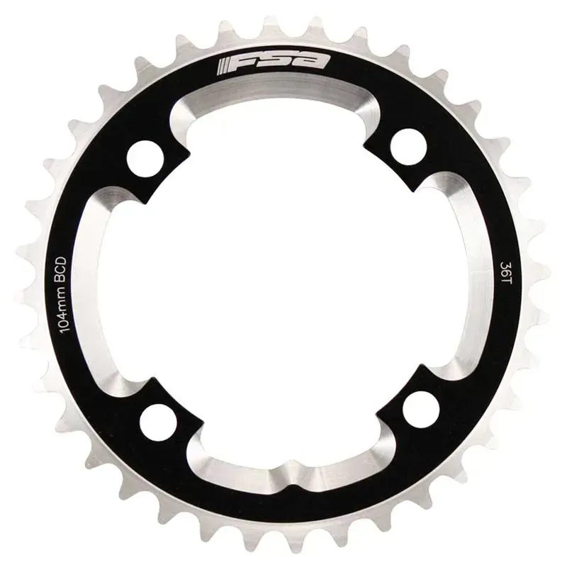 FSA Alloy DH MTB 36T 8/9 Speed Chainring in Black