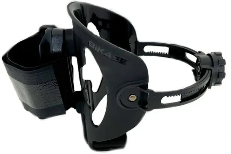 Bikase 1022S ABC 'Any Bottle Cage' Strap-on in Black