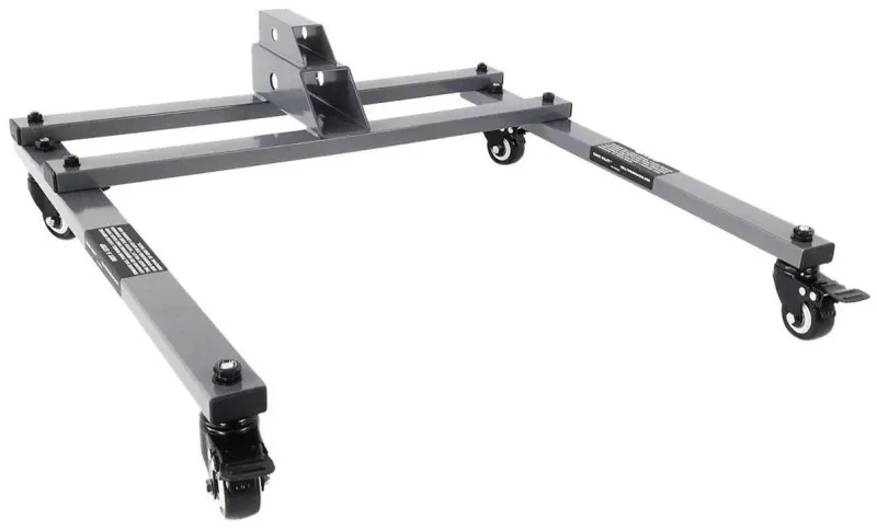 Hollywood Racks Rolling Valet Rack Display Stand in Silver