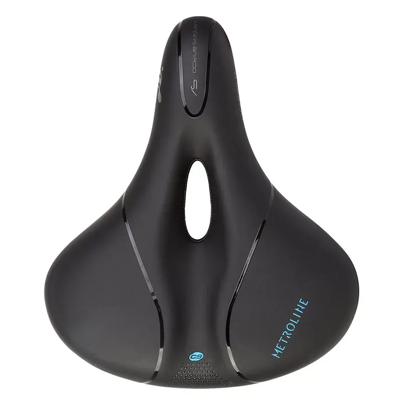 Cloud-9 Metroline Airflow Memory Foam Saddle in Black-1