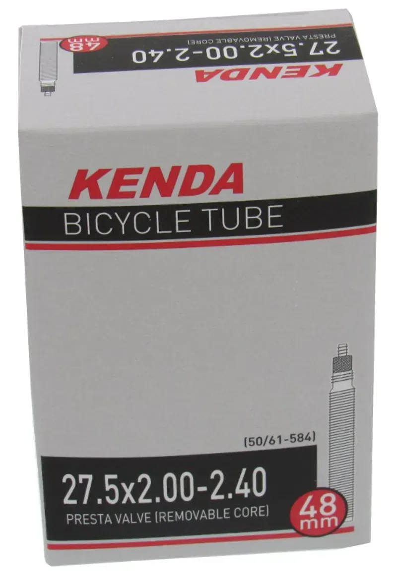 Kineda Threaded Inner Tube - RV48 27.5x2.00/2.40-inch 50/61-584