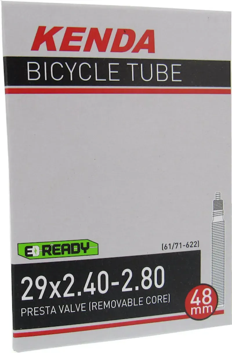 Kenda Kineda RV48 29x2.40/2.80-inch 61/71-622 Thr. Inner Tube in Black