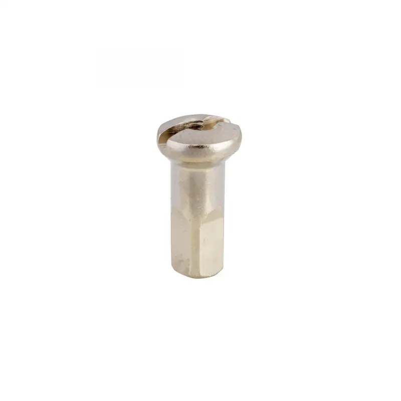 Sapim Brass OEM 2.34x13.5mm SL 13g Spoke Nipple in Silver
