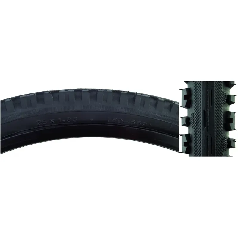 Sunlite Krossplus V200 Fold-CB/30 65-psi 26x1.95-inch Tire in Black