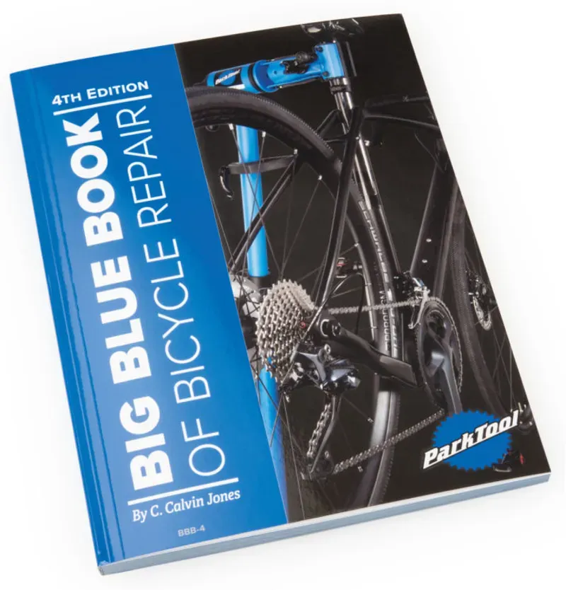 Park Tool BBB-4 Big Blue Book Of Bicycle Repair 4th Ed Book in Blue