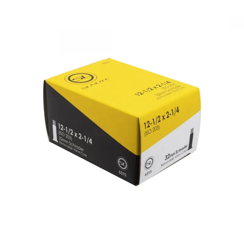 Sunlite Schrader Valve Inner Tube - SV32 48mm 12-1/2x2-1/4