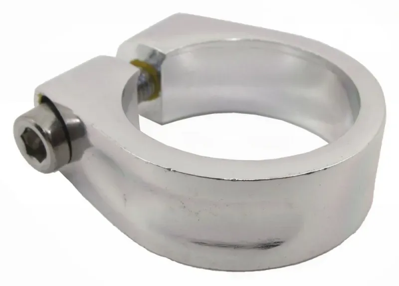 Cyclists' Choice SC-100 1-1/4-inch/31.8mm Seat Clamp w/ Bolt in Silver