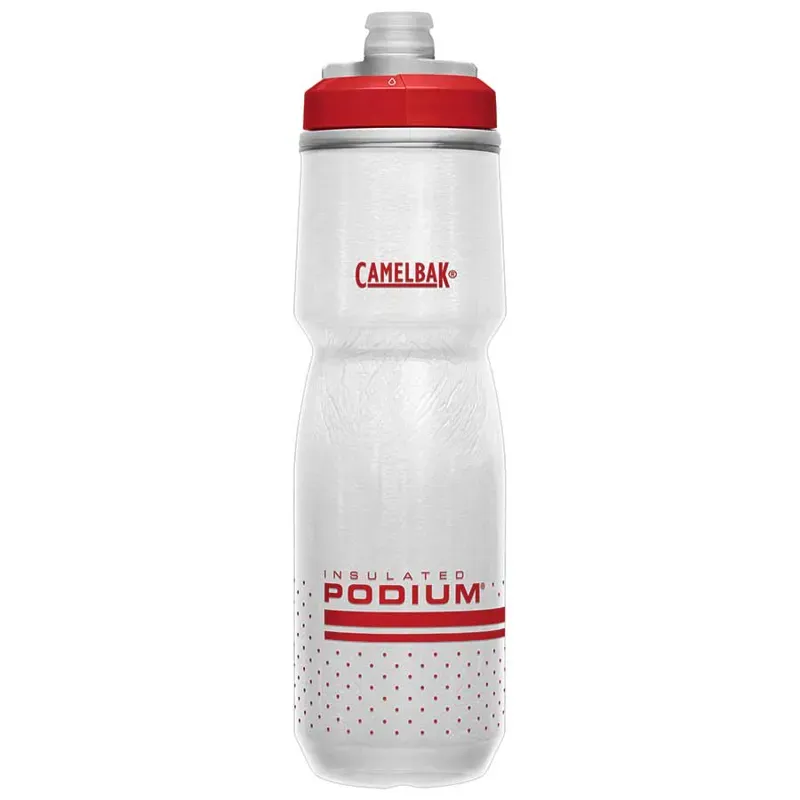 Camelbak Podium Chill 24oz/710ml In Fiery Red/White