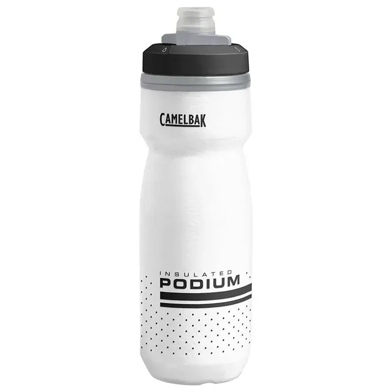 Camelbak Podium Chill 21oz/620ml Bottle in White/Black