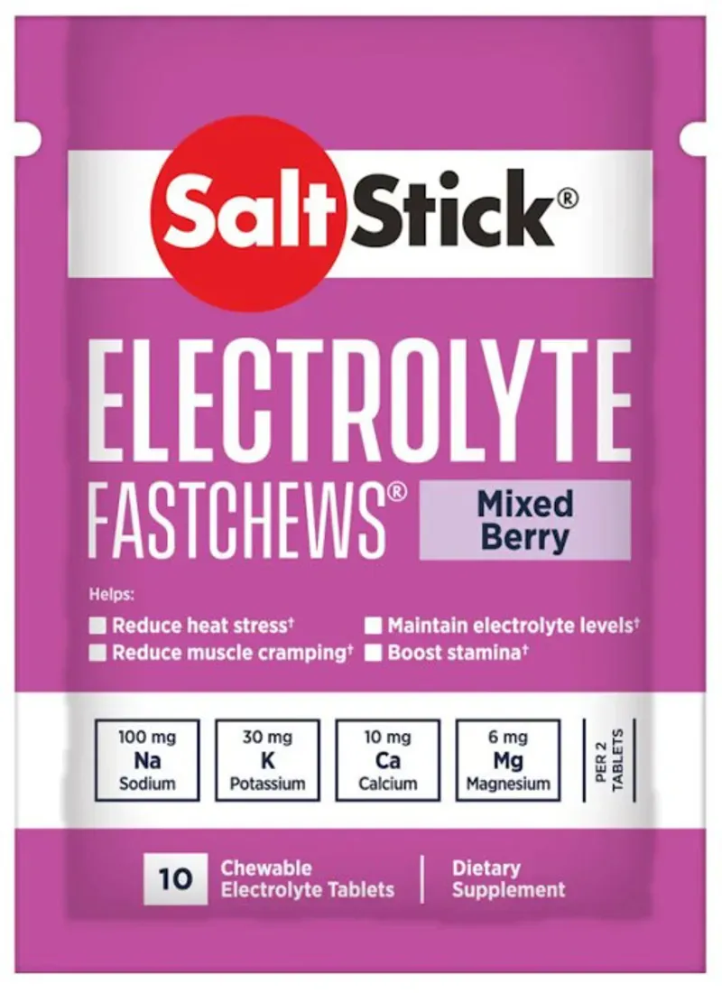 Saltstick Fast Chews 60-count Jar - Mixed Berry