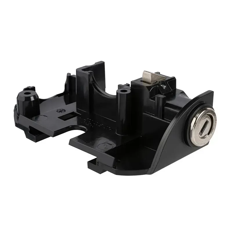 AXA Rack Mount Bosch Battery Key Lock in Black-1