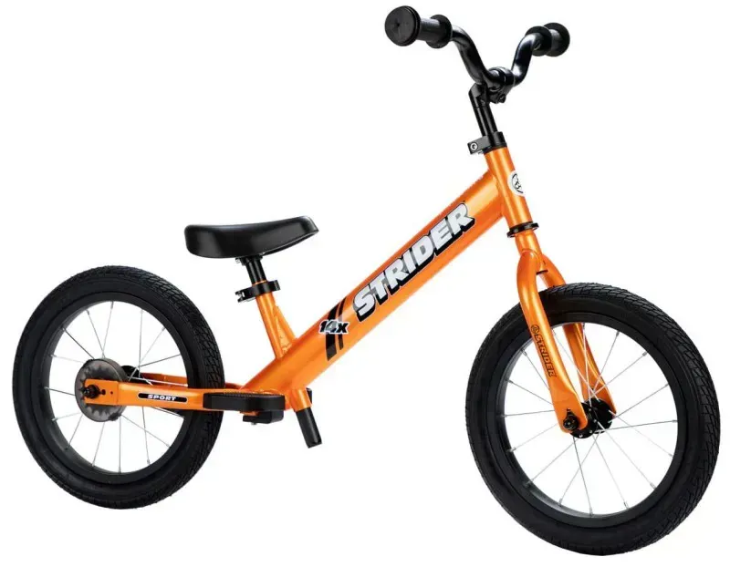Strider 14X Sport Balance Pedal-free Kids' Bike in Tangerine