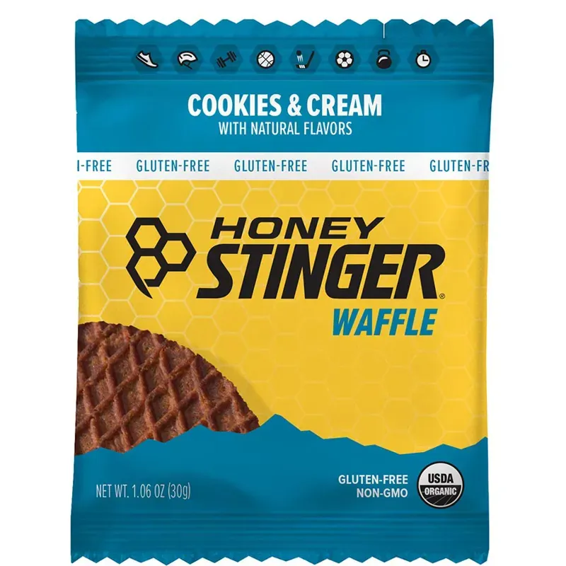 Honey Stinger Gluten-free 12-servings Waffles - Cookies and Cream