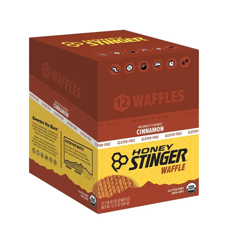 Honey Stinger Gluten-free 12-servings Waffles - Cinnamon