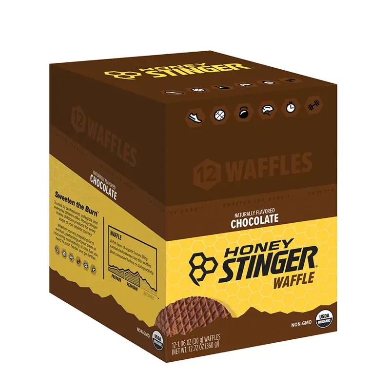 Honey Stinger 12-servings Waffles - Chocolate