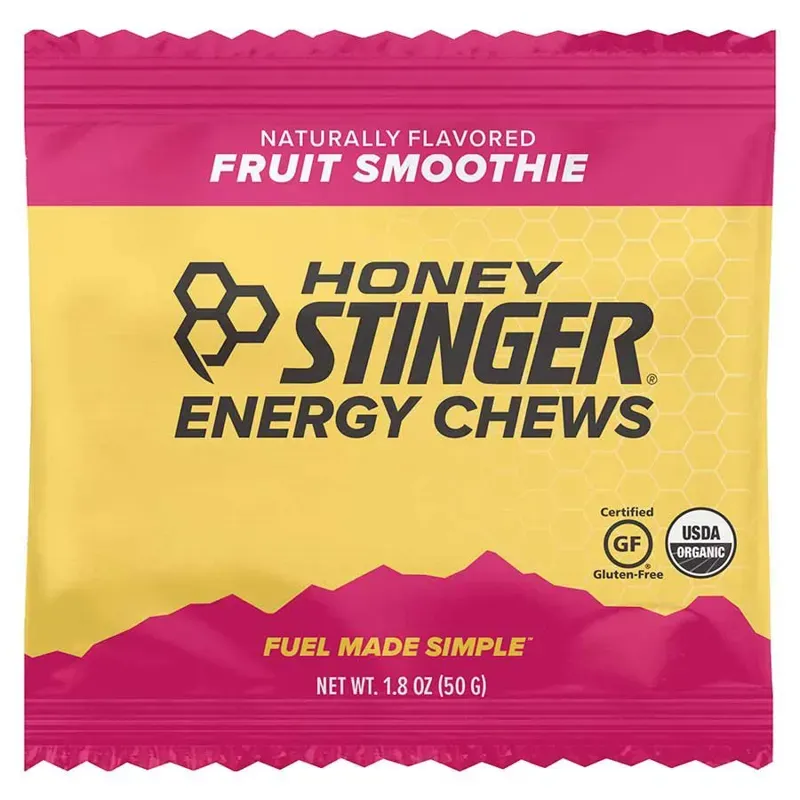 Honey Stinger Organic Energy Chews Fruit Smoothie 12 servings