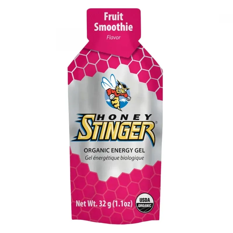 Honey Stinger Organic Energy Gel Fruit Smoothie Box of 24