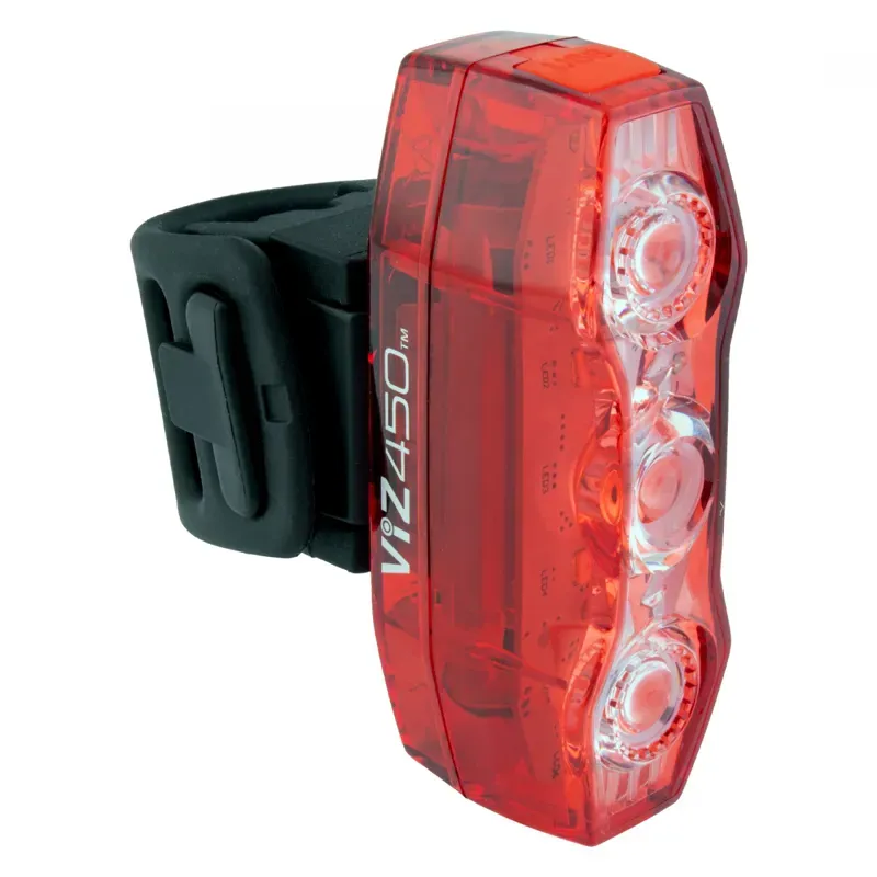 Cateye TL-LD820-R ViZ450 Rear Light in Red