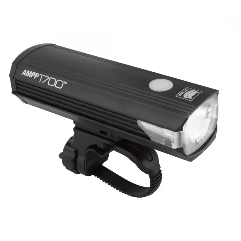 Cateye HL-EL1700RC AMPP1700 USB Front Light in Black