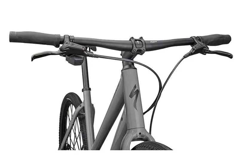 Specialized Sirrus X 3.0 Step-Through Hybrid Bike in Ashen Gray/Black-5