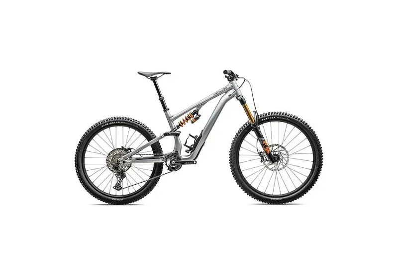 Specialized Stumpjumper 15 Fox Coil Alloy Mountain Bike In Satin Brushed Aluminum/Cast Blue