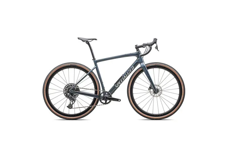 Specialized Diverge Expert Carbon Gravel Bike In Cast Blue Metallic/Silver Dust