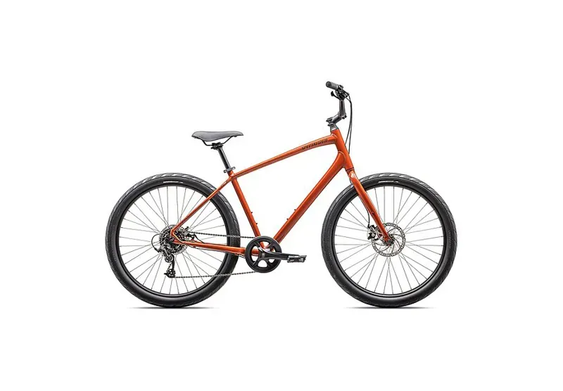 Specialized Roll 2.0 Road Bike In Gloss Redwood/Satin Dark Navy Reflective