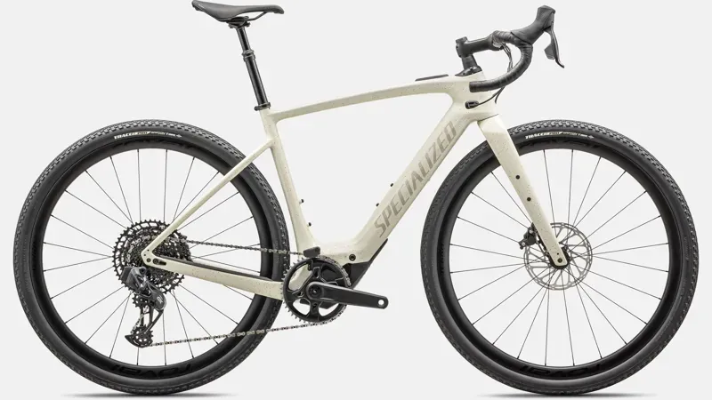 Specialized Turbo Creo 2 Expert E-Road Bike In Gloss Black Pearl/Birch/Black Pearl Speckle