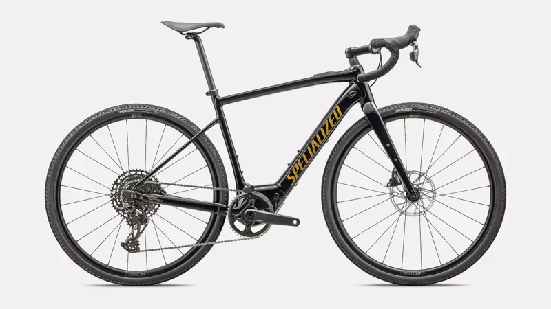 Specialized Turbo Creo 2 Comp E5 Electric Gravel Bike in Dark Navy/Harvest Gold