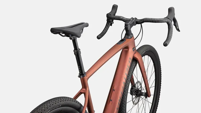 Specialized Turbo Creo 2 Expert E-Road Bike In Satin Cooper/Red Pearl/Doppio-4