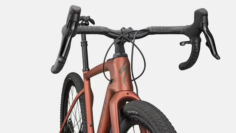 Specialized Turbo Creo 2 Expert E-Road Bike In Satin Cooper/Red Pearl/Doppio-3