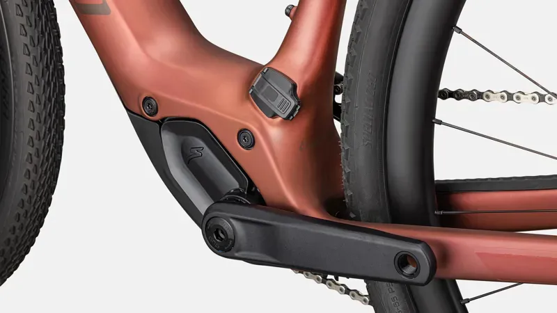 Specialized Turbo Creo 2 Expert E-Road Bike In Satin Cooper/Red Pearl/Doppio-6