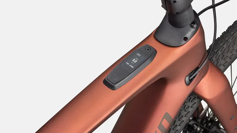 Specialized Turbo Creo 2 Expert E-Road Bike In Satin Cooper/Red Pearl/Doppio-5