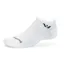 Swiftwick Aspire No Show Socks in Circuit White
