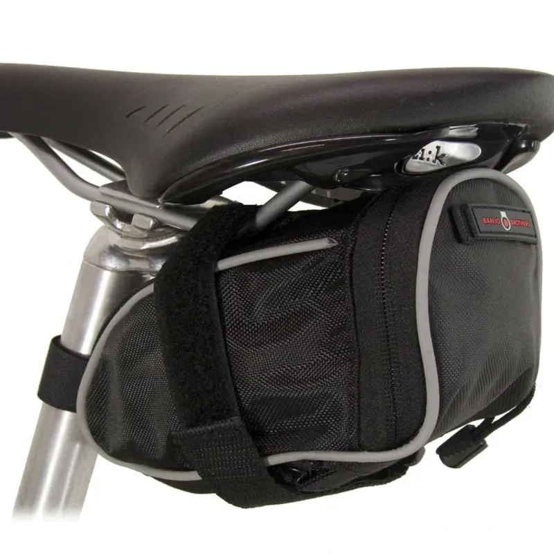 Banjo Brothers Expanding Seat Bag Medium in Black