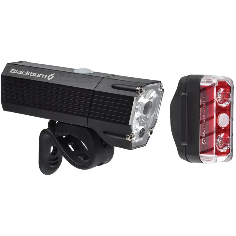 Blackburn Dayblazer 1000 Front 65 Rear Light Combo in Black