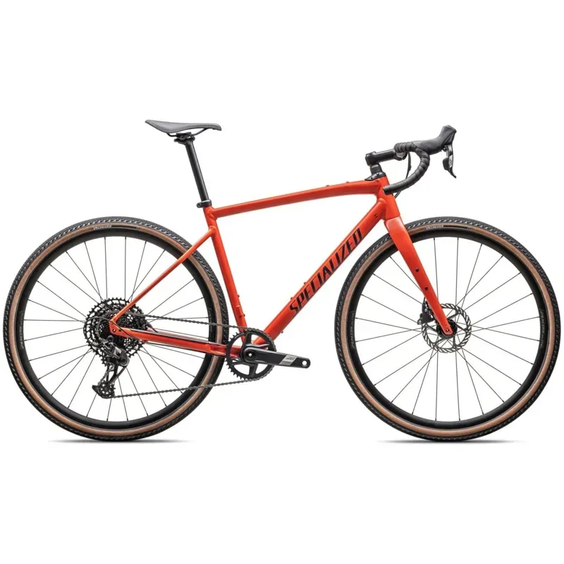 Specialized Diverge Comp E5 Gravel Bike in Orange/Lake