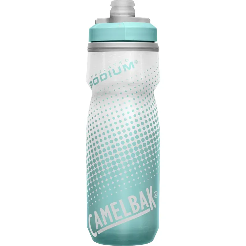 Camelbak Podium Chill 600ml Insulated Bottle in Teal Dot