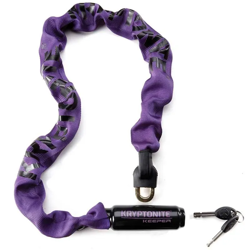 Kryptonite Keeper 785 Integrated Chain Lock in Purple