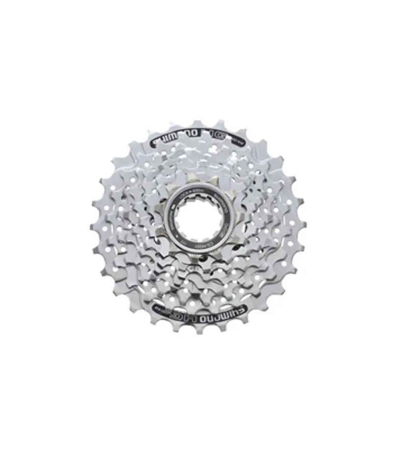 Shimano Alivio CS-HG51 11-28-tooth 8-speed Cassette in Silver