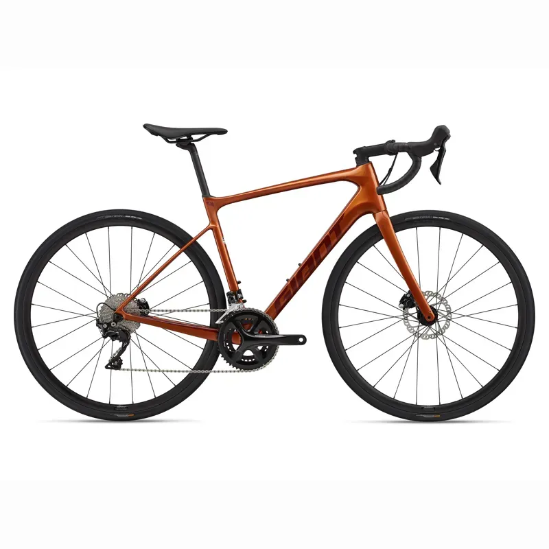 Giant Defy Advanced 2 Endurance Bike in Amber Glow