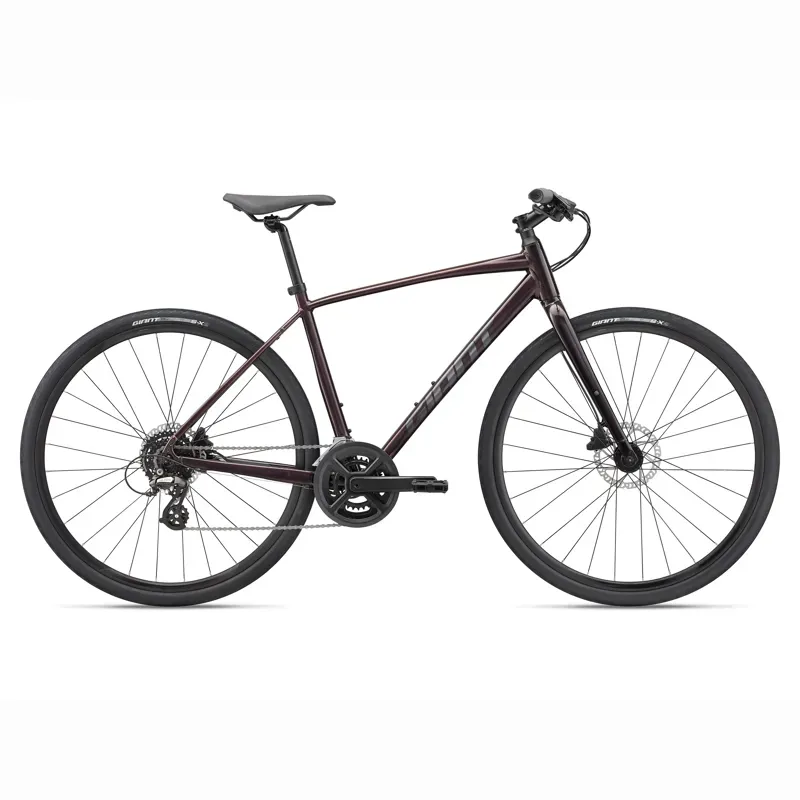 Giant Escape Disk 2 Hybrid Bike in Rosewood